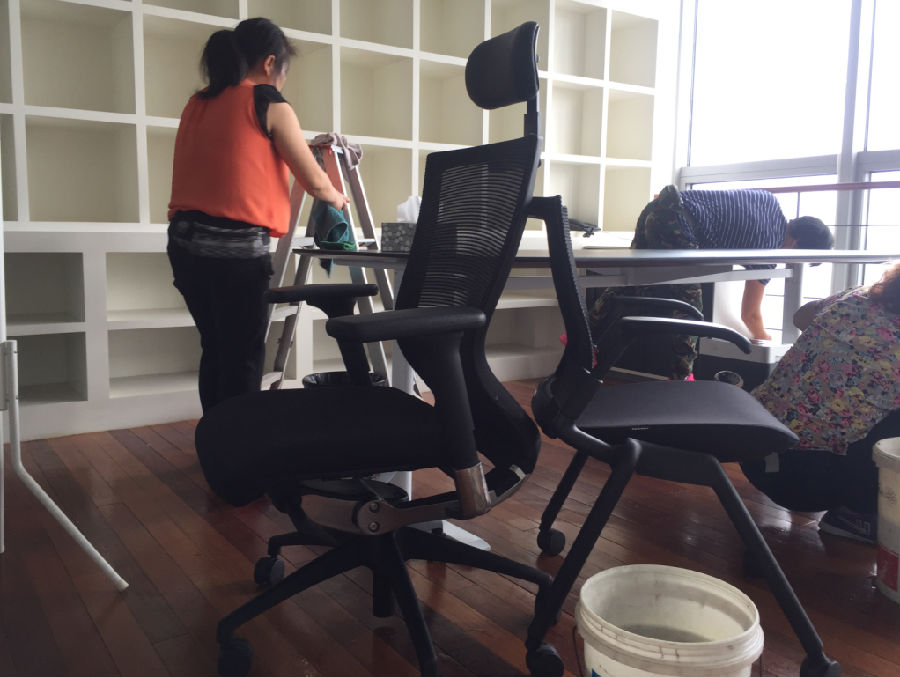 郑州办公室清洁案例